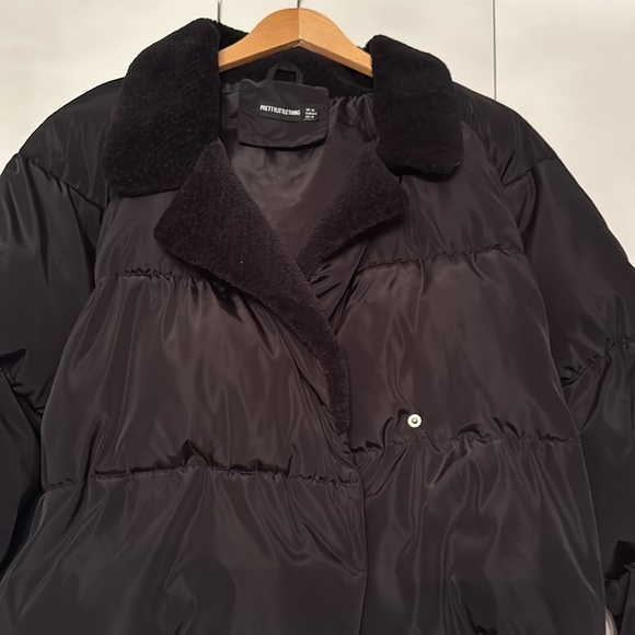 Cute black puffer jacket!! - Picture 2 of 6